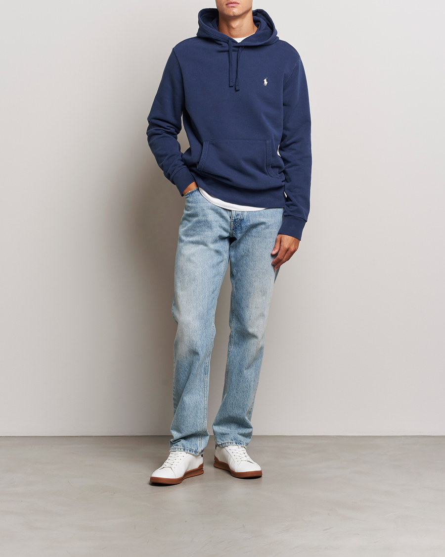Men | Sweaters & Knitwear | Polo Ralph Lauren | Loopback Terry Hoodie Cruise Navy