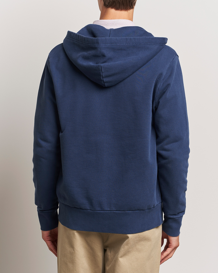 Men | Sweaters & Knitwear | Polo Ralph Lauren | Loopback Terry Full-Zip Hoodie Cruise Navy