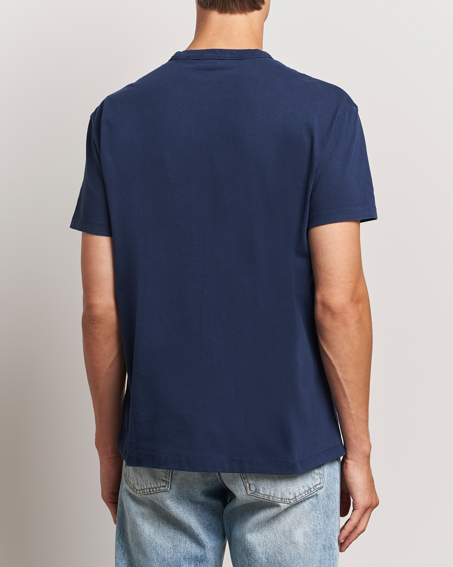 Men | T-Shirts | Polo Ralph Lauren | Tonal Polo Player Tee Cruise Navy
