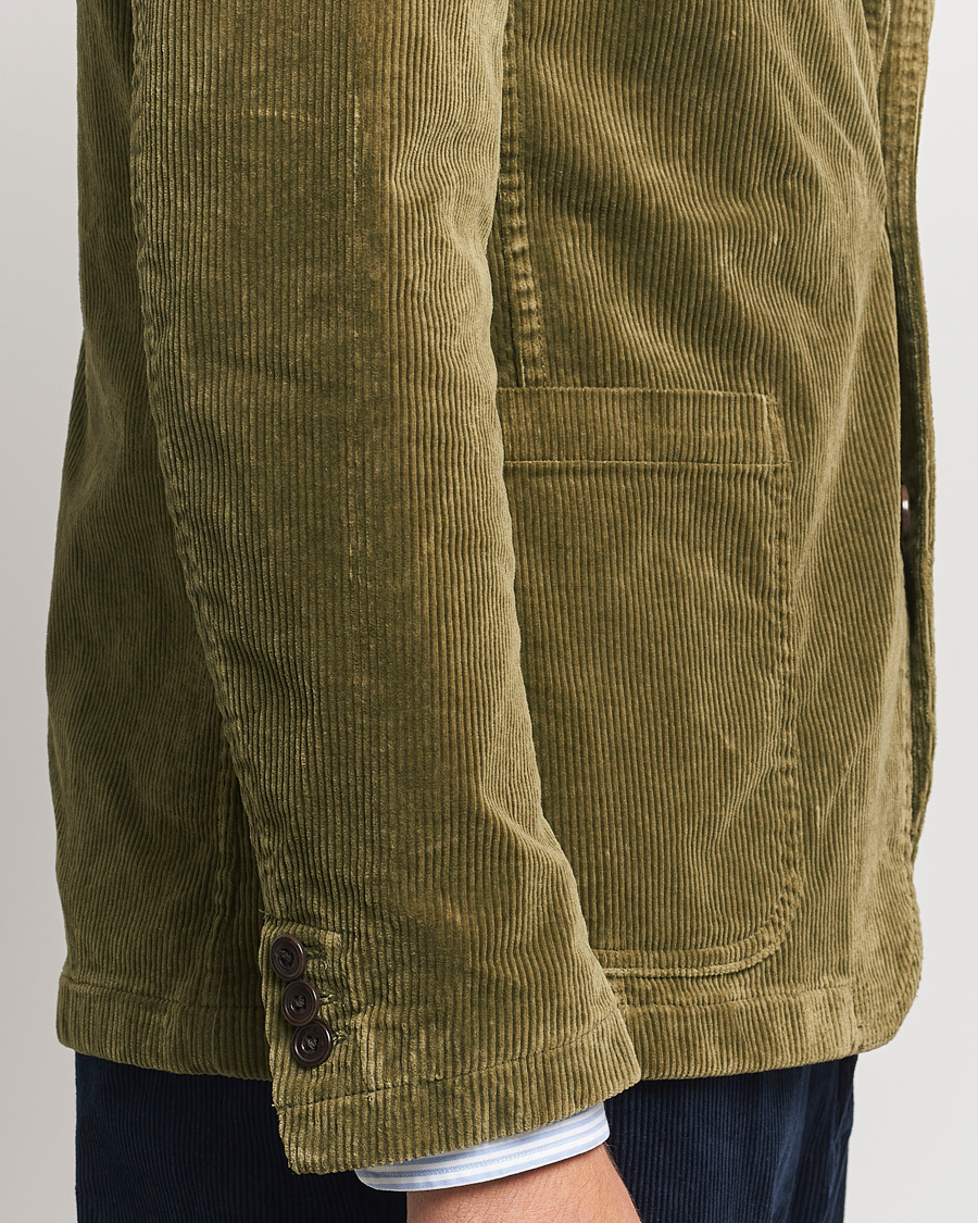 Men | Blazers | Polo Ralph Lauren | Corduroy Stretch Blazer Country Olive