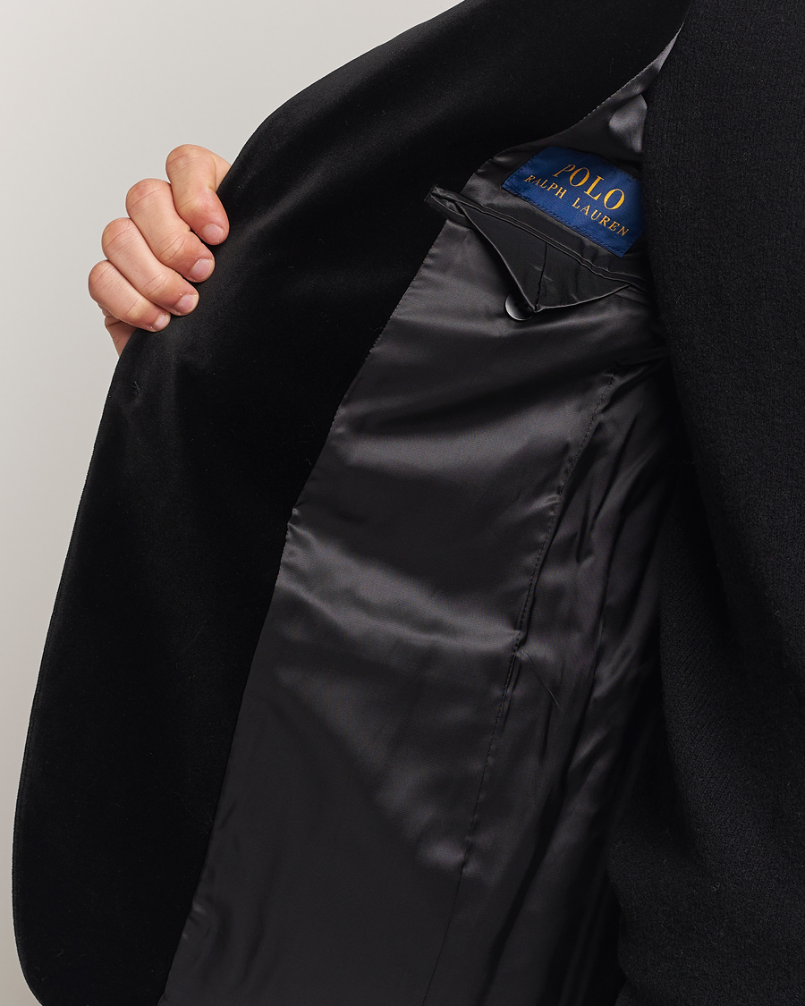 Men | Blazers | Polo Ralph Lauren | Velvet Blazer Black