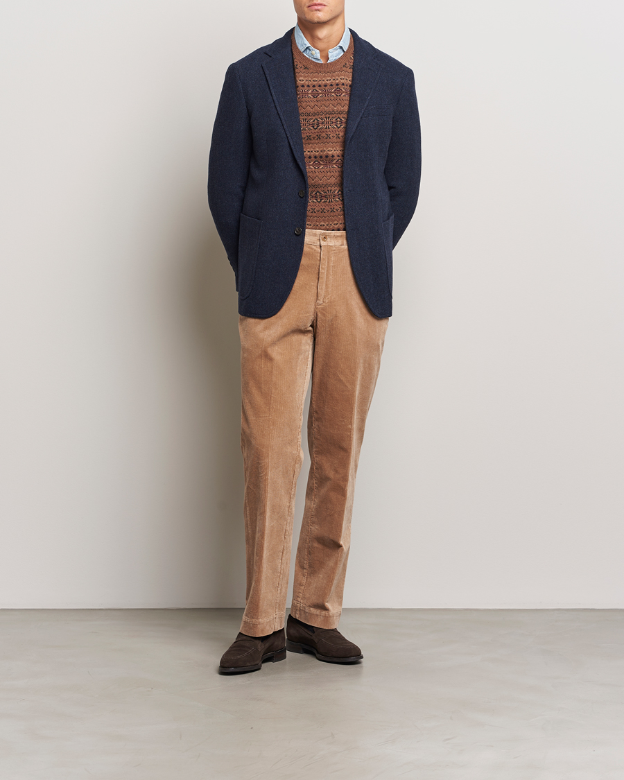 Men | Blazers | Polo Ralph Lauren | Broken Herringbone Sportcoat Navy Multi