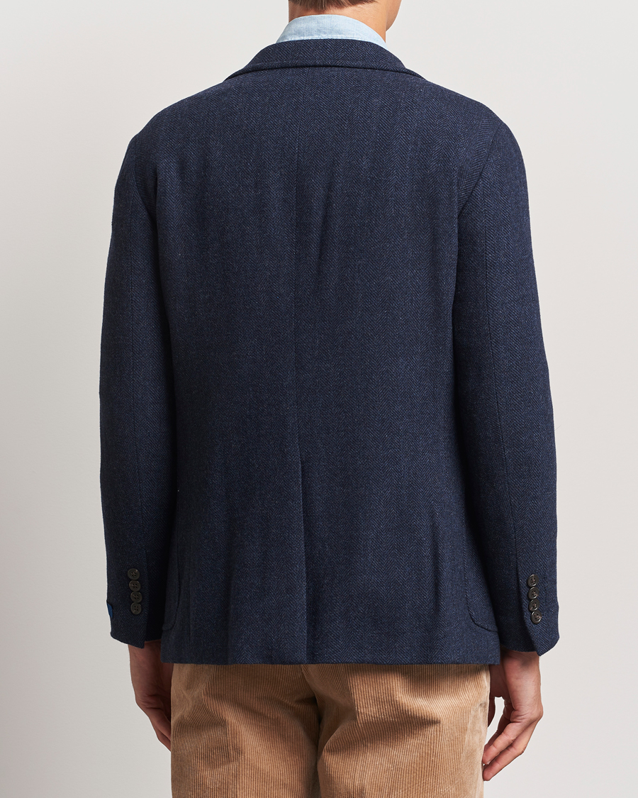 Men | Blazers | Polo Ralph Lauren | Broken Herringbone Sportcoat Navy Multi