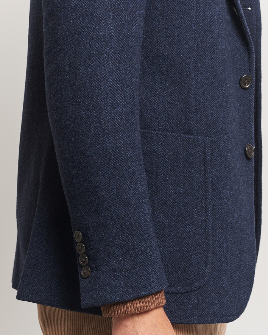 Men | Blazers | Polo Ralph Lauren | Broken Herringbone Sportcoat Navy Multi