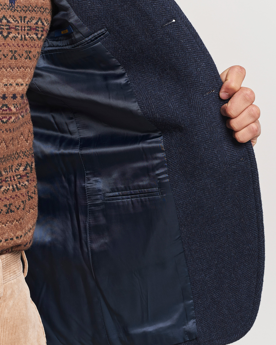 Men | Blazers | Polo Ralph Lauren | Broken Herringbone Sportcoat Navy Multi