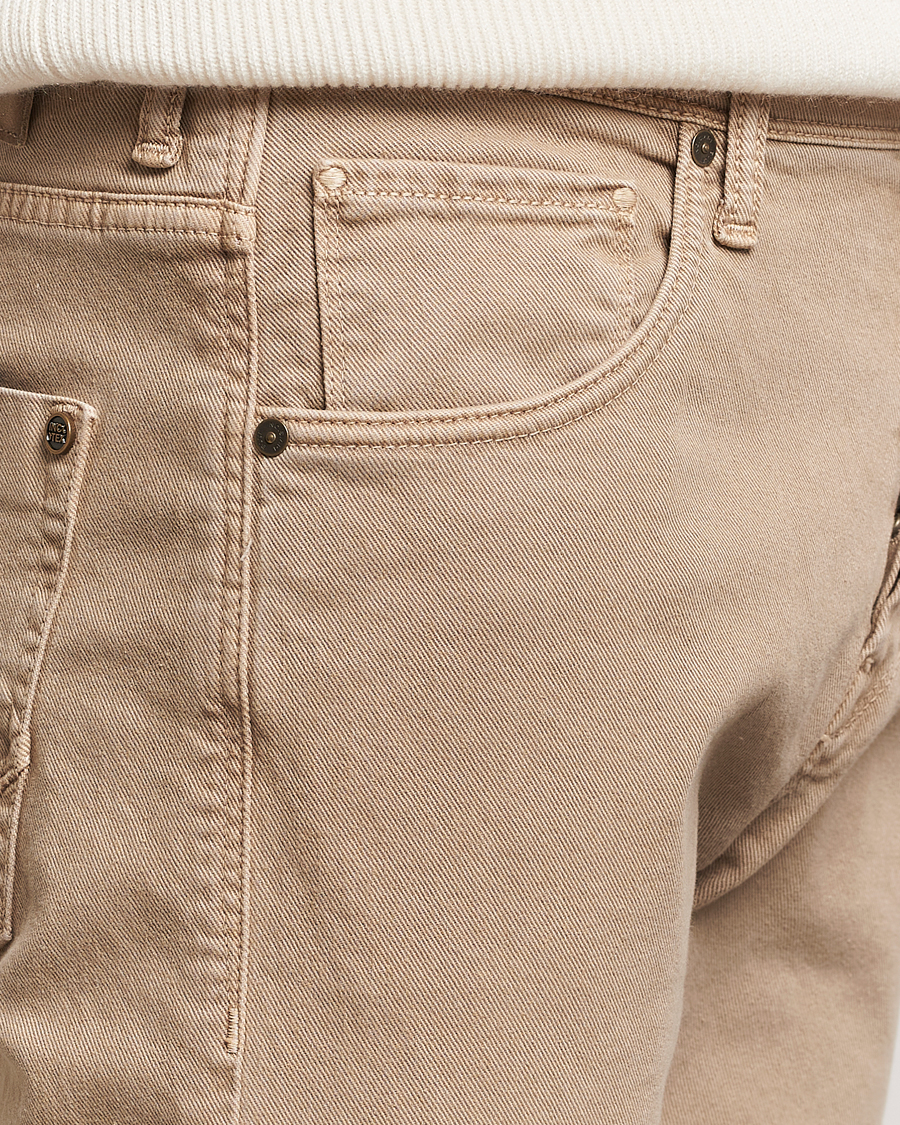 Men | Trousers | Incotex | 5-Pocket Bull Denim Pants Beige