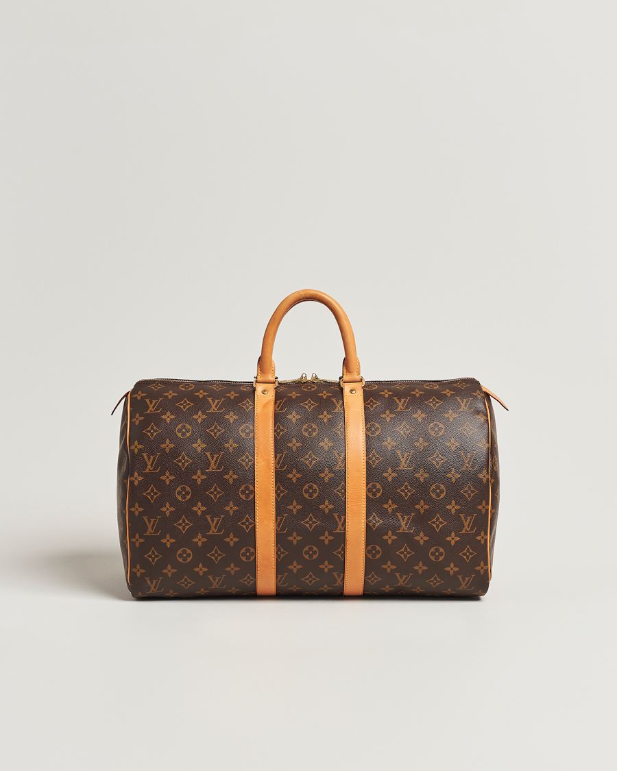 Men | Pre-Owned & Vintage Bags | Louis Vuitton Pre-Owned | Keepall 45 Bag Monogram