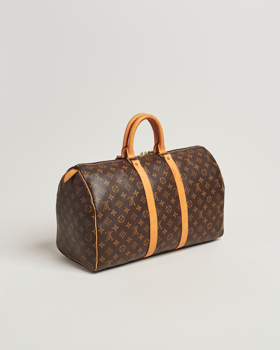 Men | Pre-Owned & Vintage Bags | Louis Vuitton Pre-Owned | Keepall 45 Bag Monogram