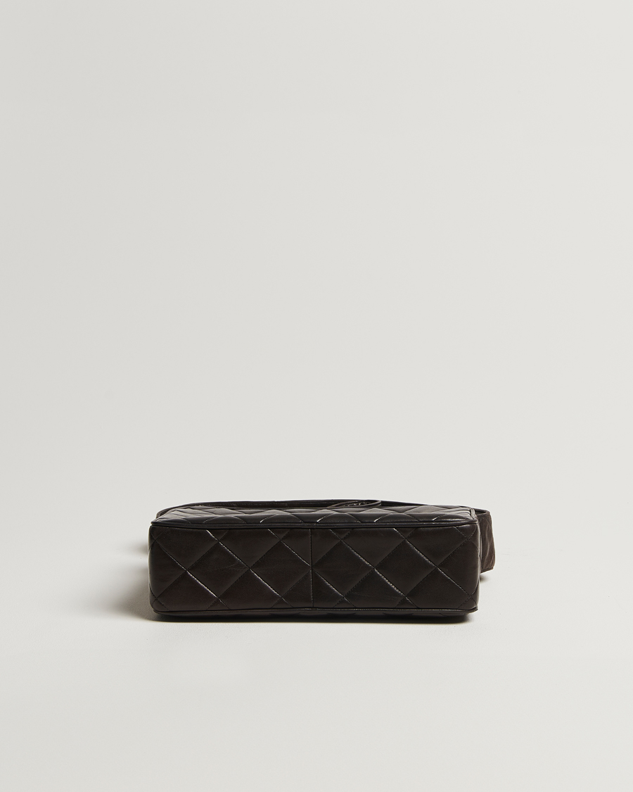 Men | Gifts for Her | Chanel Pre-Owned | Tassel Flap Shoulder Bag Black Lambskin