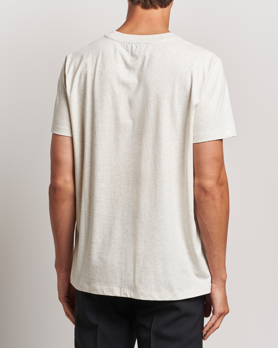 Men | T-Shirts | A.P.C. | Item T-Shirt Ecru Chine