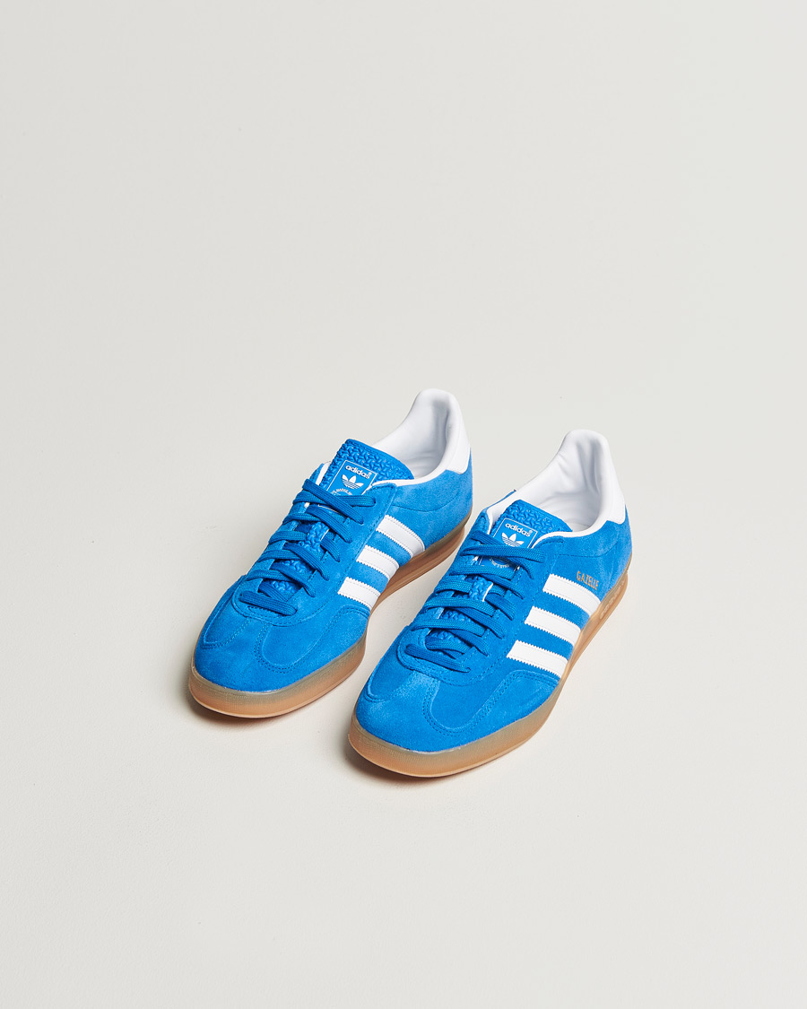 Men | Sneakers | adidas Originals | Gazelle Indoor Sneaker Blue/White