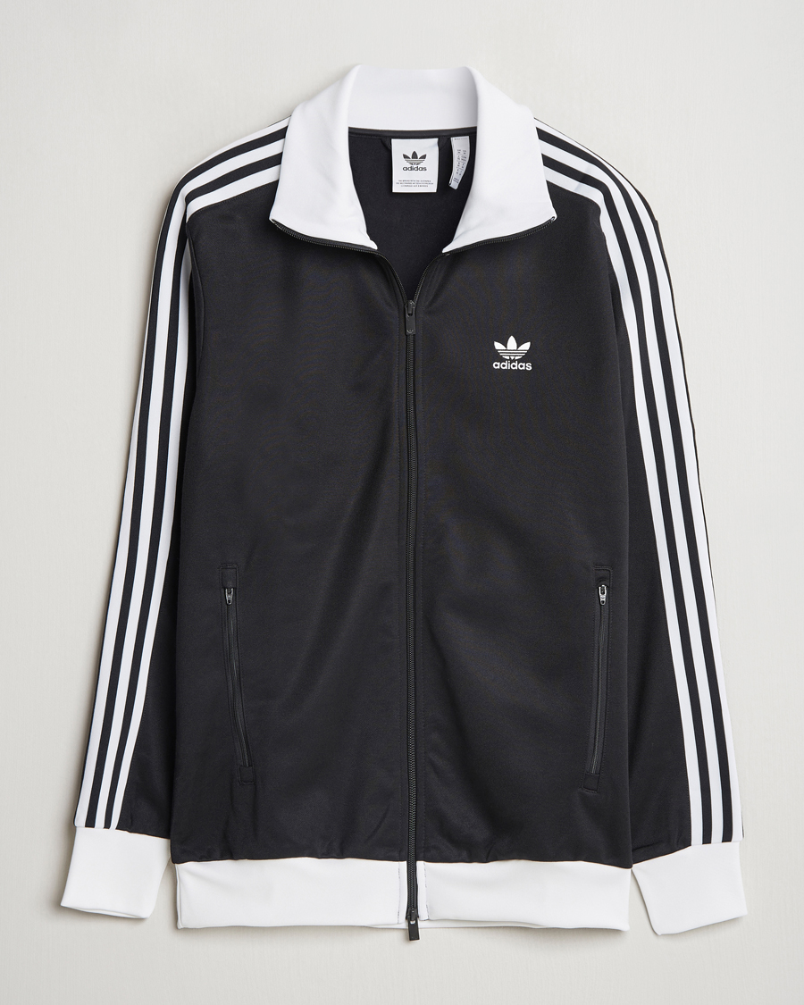 Men | Sweaters & Knitwear | adidas Originals | Beckenbauer Full Zip Black