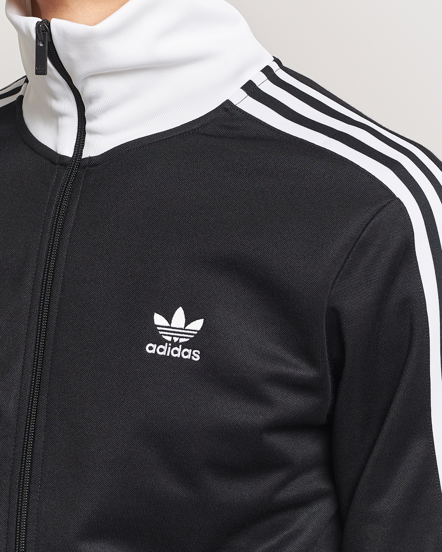 Men | Sweaters & Knitwear | adidas Originals | Beckenbauer Full Zip Black