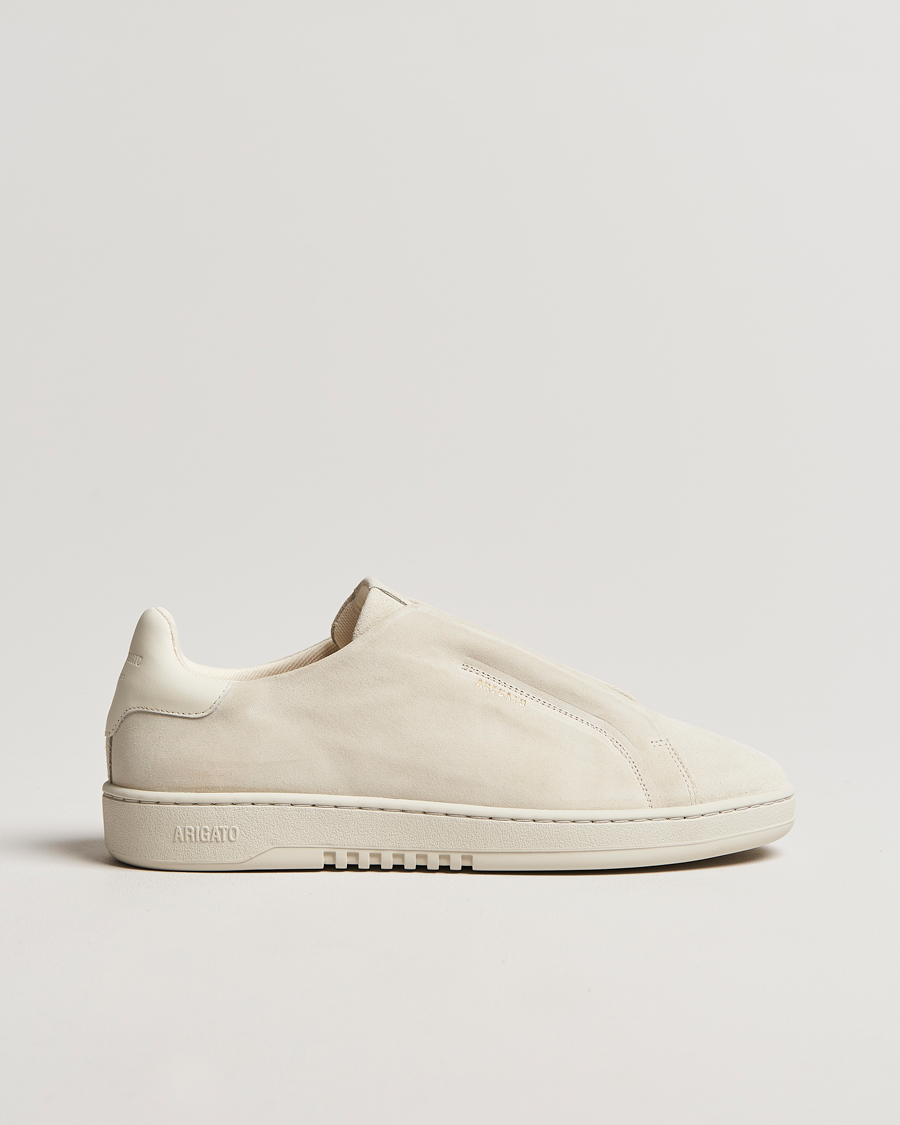 Men | Sneakers | Axel Arigato | Dice Laceless Suede Sneaker Off White