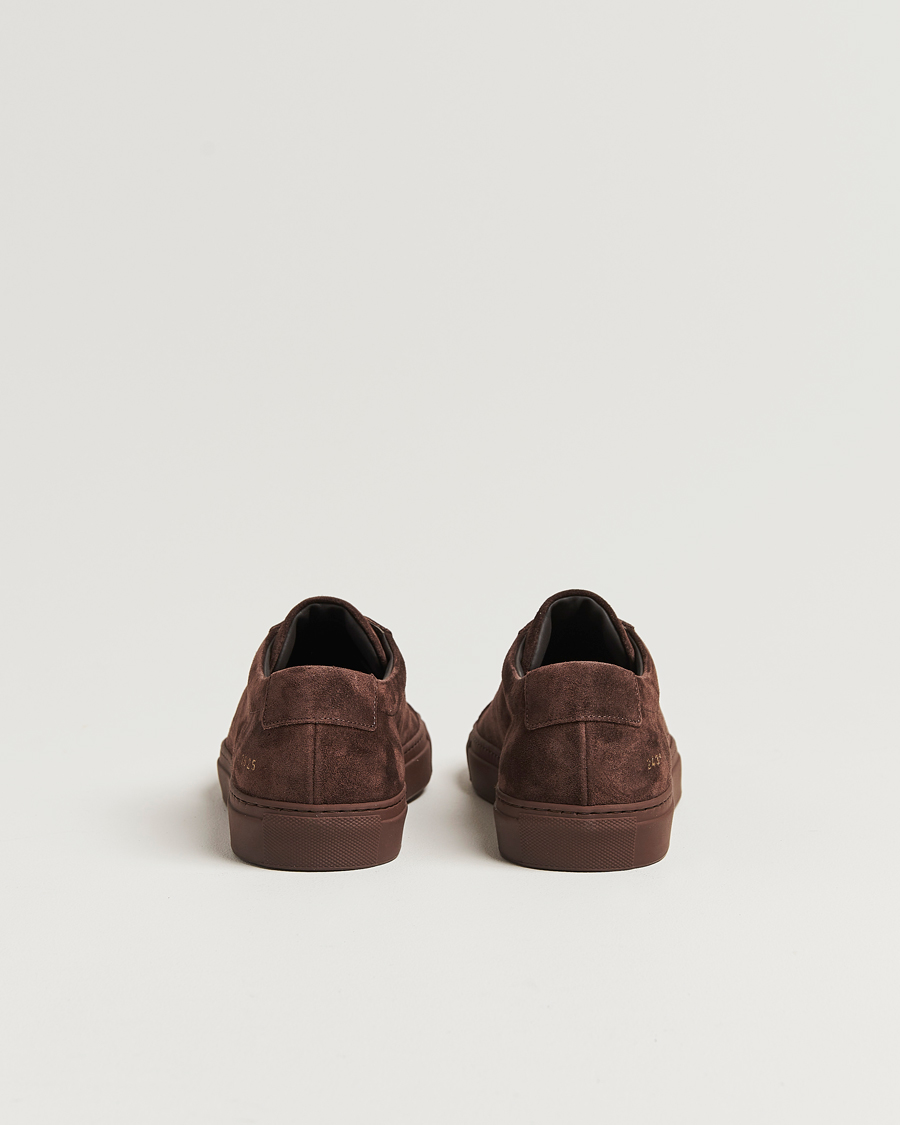 Men | Common Projects Original Achilles Suede Sneaker Moka | Common Projects | Original Achilles Suede Sneaker Moka