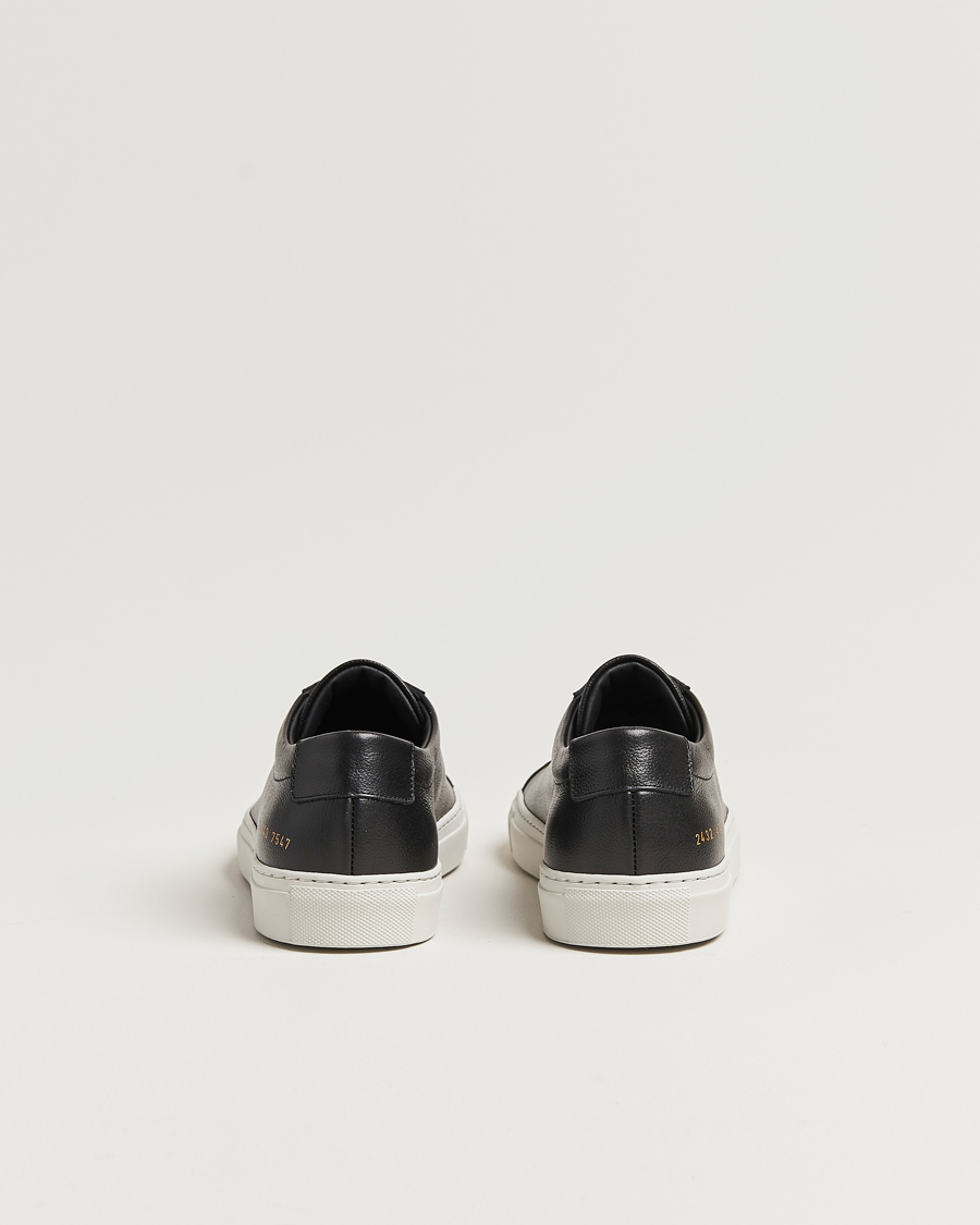 Men | Common Projects Original Achilles Pebbled Leather Sneaker Black | Common Projects | Original Achilles Pebbled Leather Sneaker Black