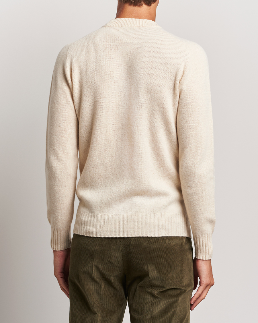 Men | Sweaters & Knitwear | Altea | Wool/Cashmere Crew Neck Pullover Latte