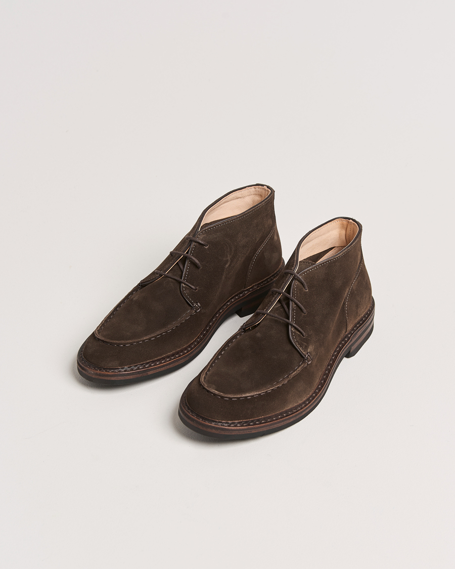 Men | Astorflex Dukeflex Dainite Chukka Boot Dark Brown Suede | Astorflex | Dukeflex Dainite Chukka Boot Dark Brown Suede