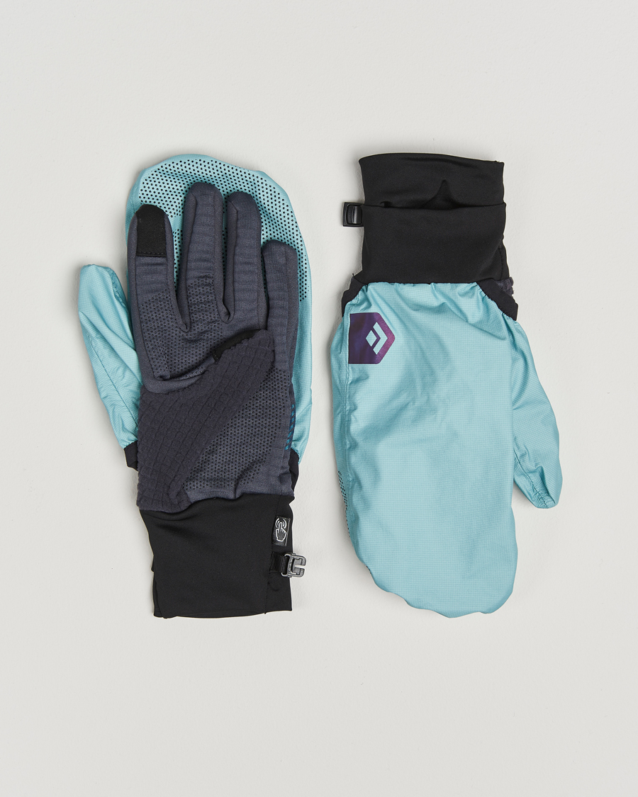 Men | Gloves | Black Diamond | Gridtech Storm Hood Gloves Carbon/Glacier