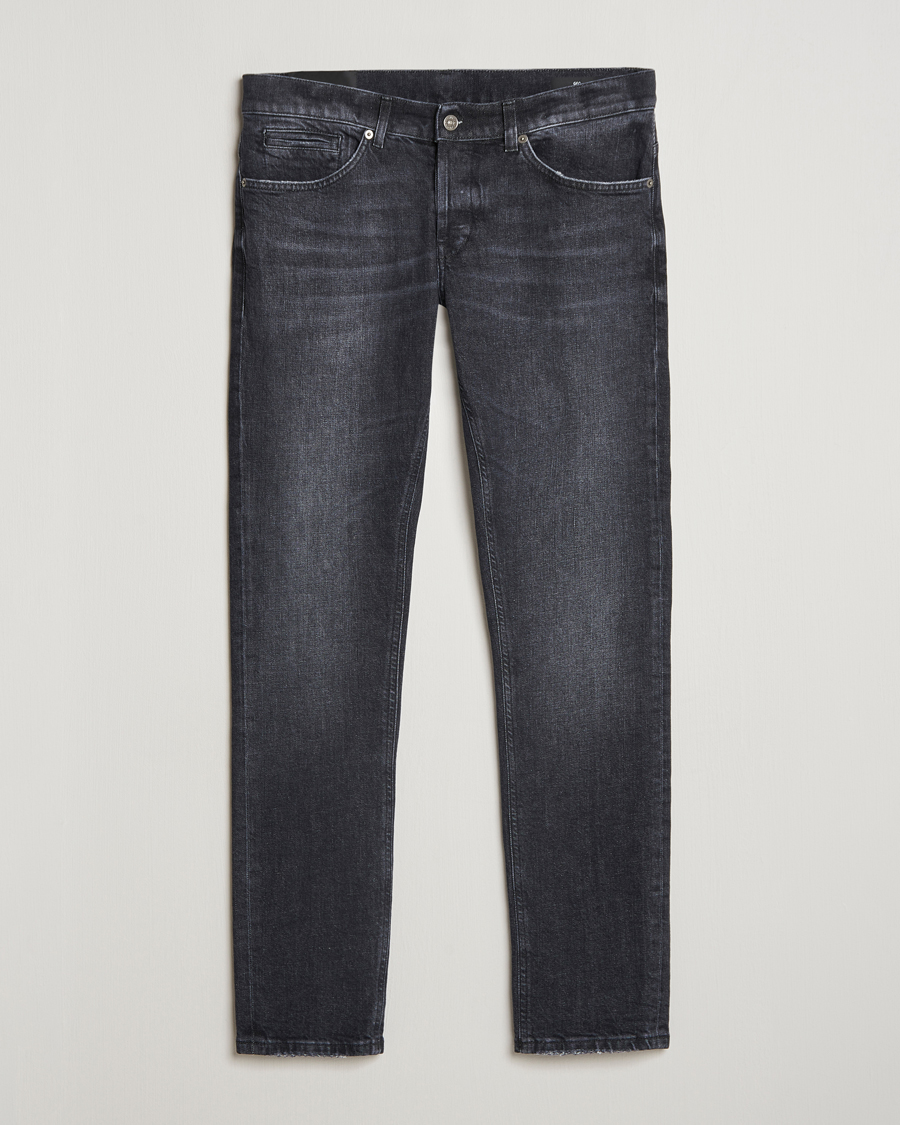 Men | Jeans | Dondup | George Jeans Washed Black