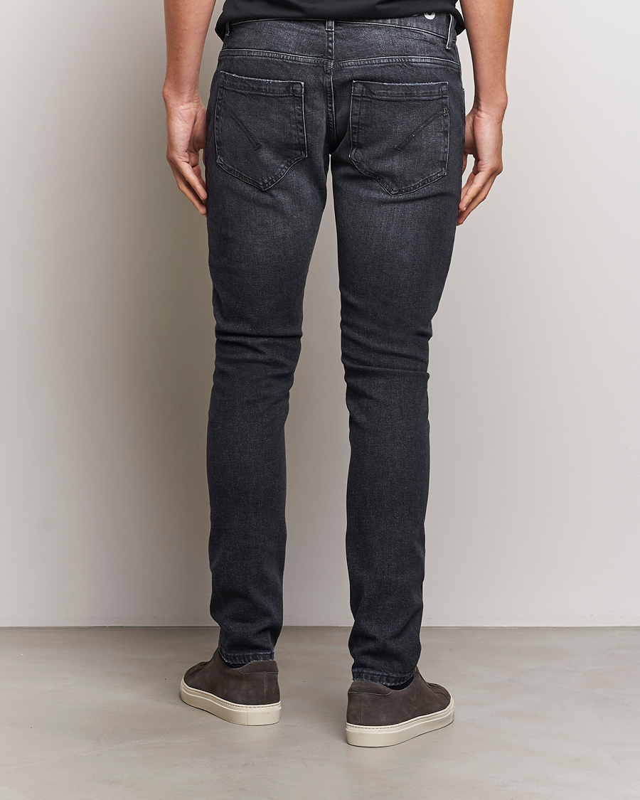 Men | Jeans | Dondup | George Jeans Washed Black