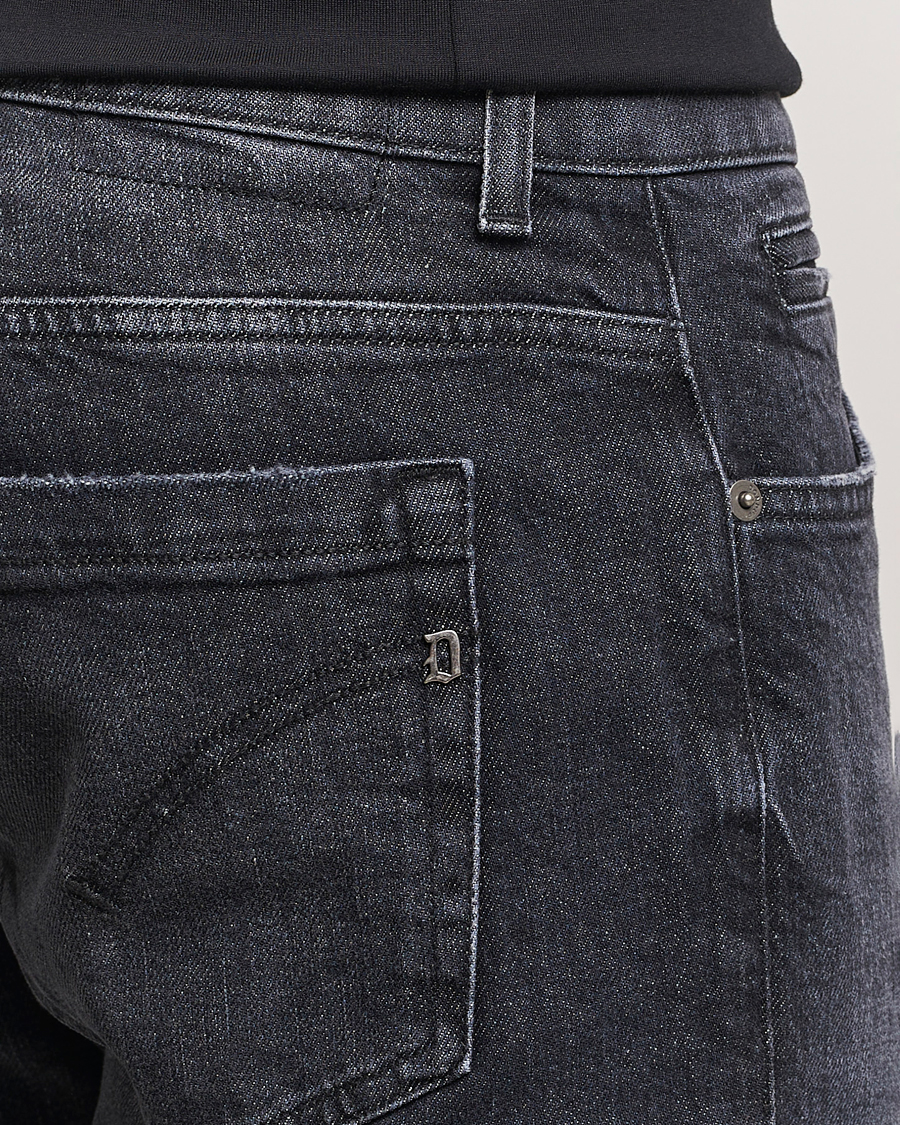 Men | Jeans | Dondup | George Jeans Washed Black