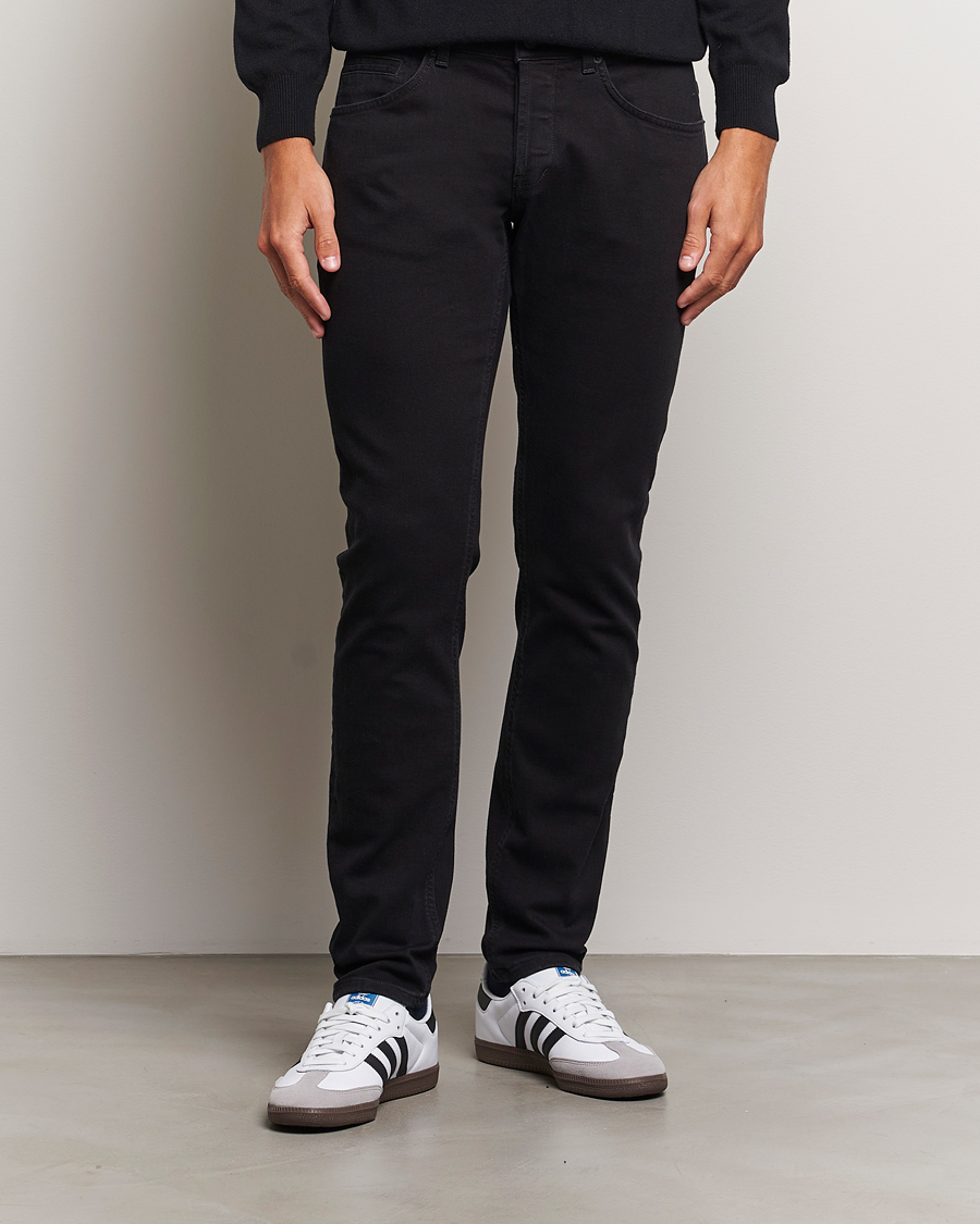 Men | Jeans | Dondup | George Jeans Black