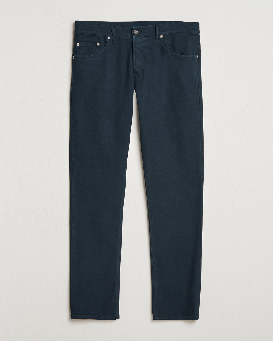 Men | Trousers | Dondup | Icon 5-Pocket Pants Navy