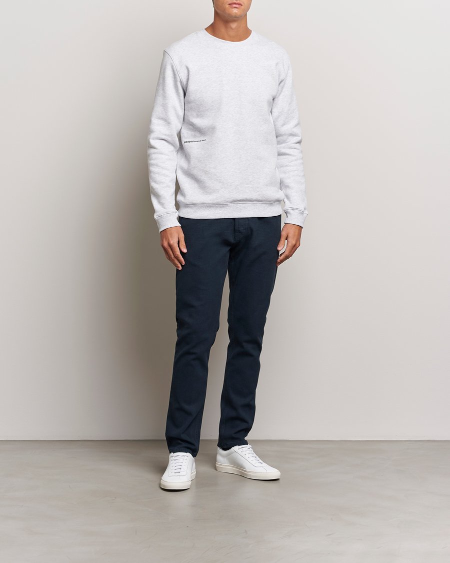 Men | Trousers | Dondup | Icon 5-Pocket Pants Navy