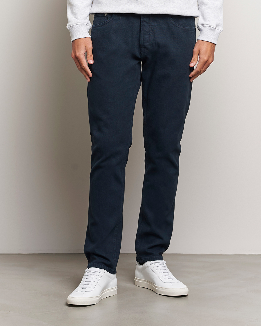 Men | Trousers | Dondup | Icon 5-Pocket Pants Navy
