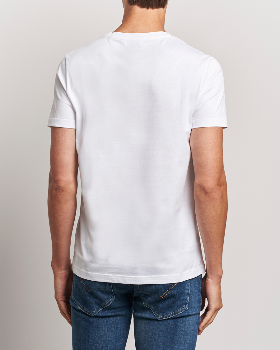 Men | T-Shirts | Dondup | Logo Crew Neck T-Shirt White