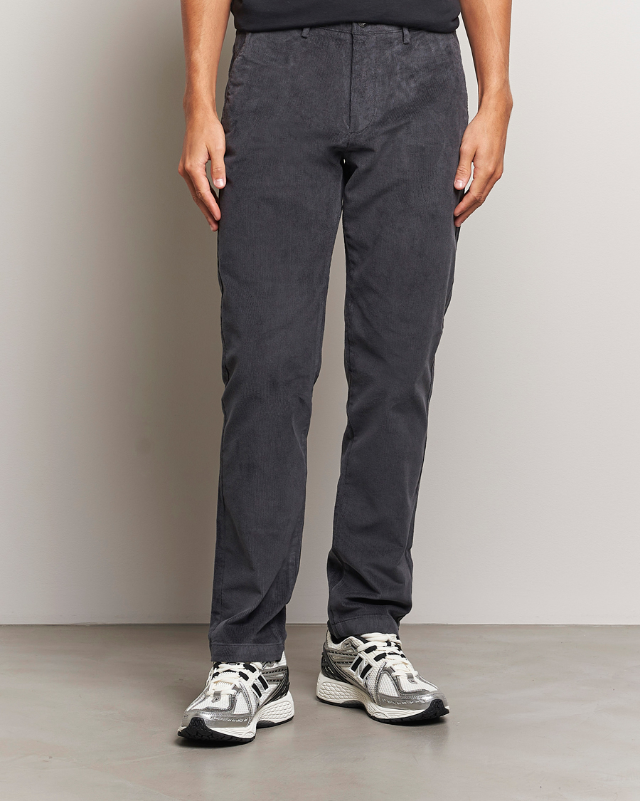 Men | Trousers | Dockers | Slim Cotton Corduroy Chino Asphalt