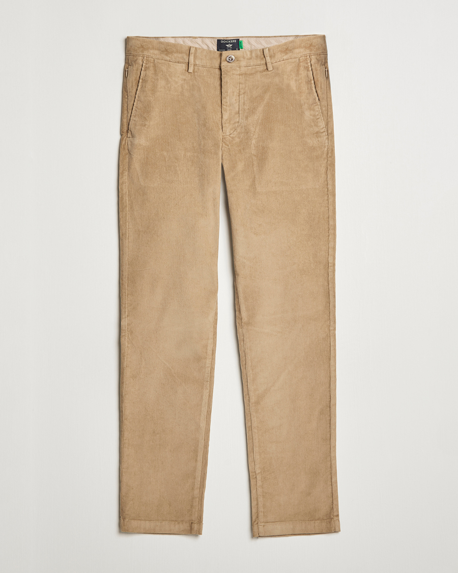 Men | Trousers | Dockers | Slim Cotton Corduroy Chino Harvest Gold