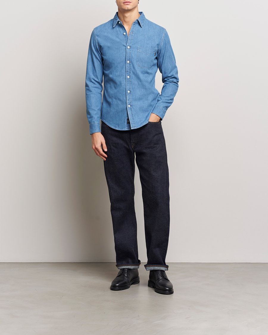 Men | Shirts | Dockers | Original Slim Denim Shirt Draft
