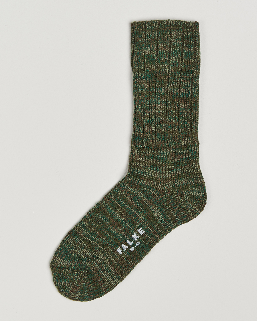 Men | Underwear & Socks | Falke | Brooklyn Cotton Sock Brown Tan