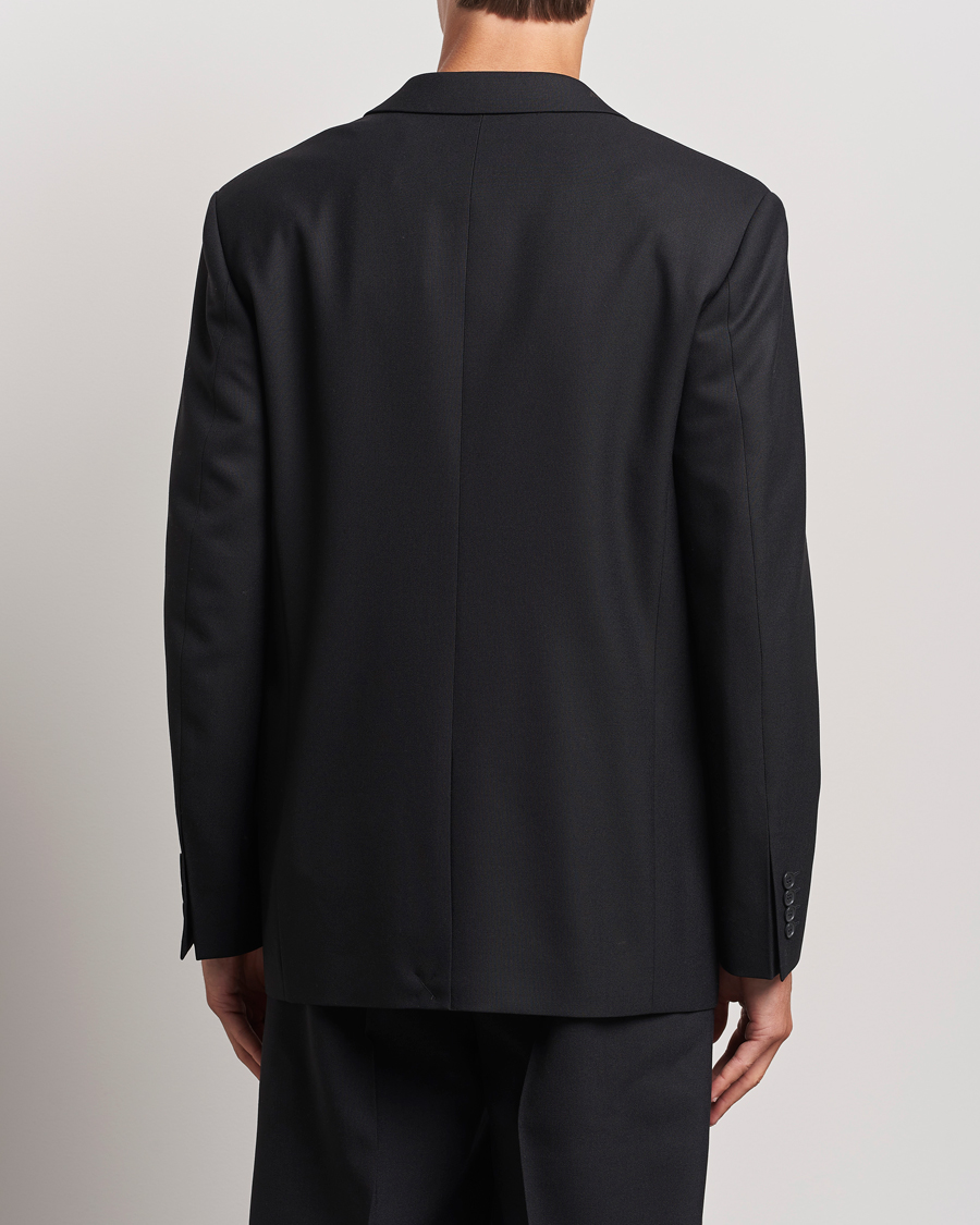 Men | Blazers | Filippa K | Wool Blend Blazer Black