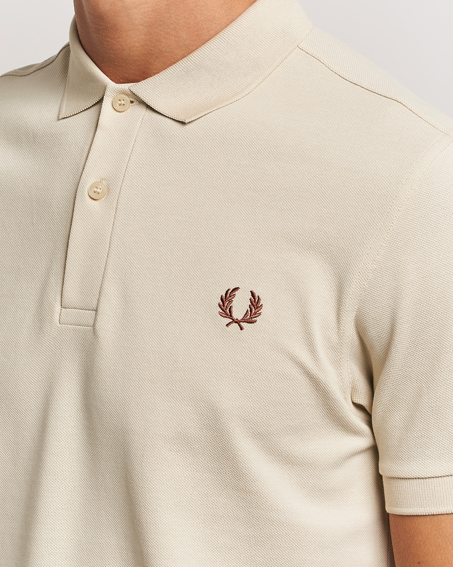 Men | Polo Shirts | Fred Perry | Plain Polo Shirt Oatmeal