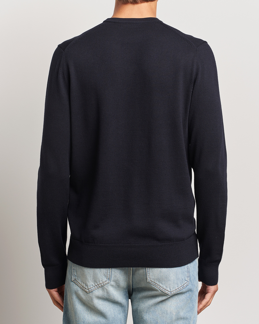 Men | Sweaters & Knitwear | Fred Perry | Classic Crew Neck Jumper Navy