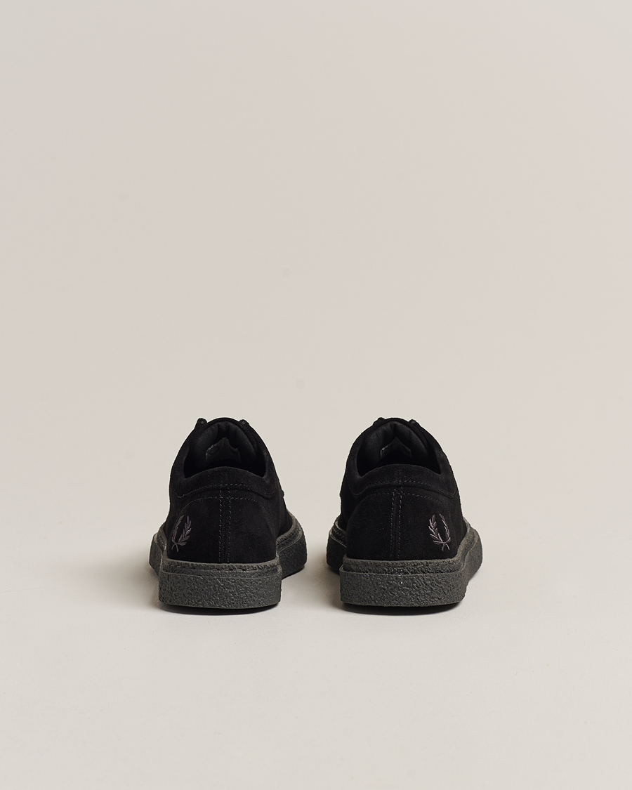 Men | Derby Shoes | Fred Perry | Dawson Low Suede Shoe Black
