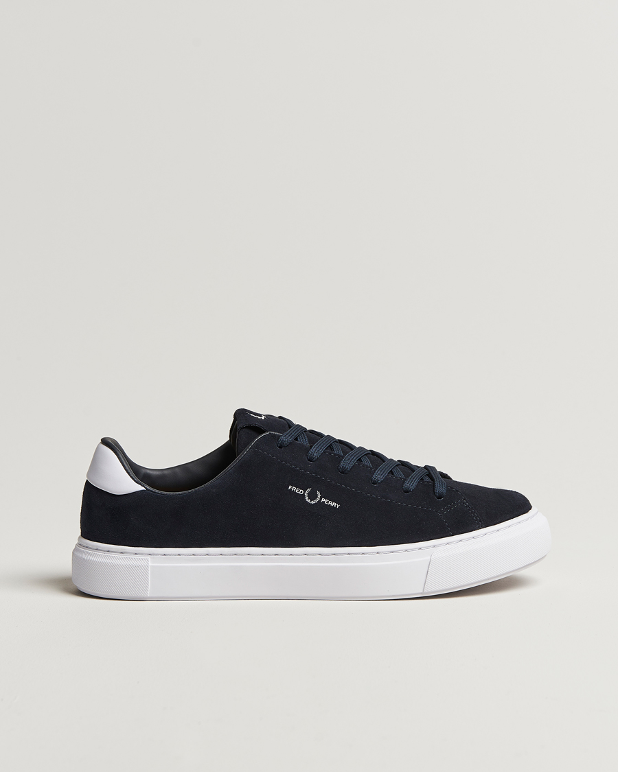Men | Fred Perry B71 Suede Sneaker Navy | Fred Perry | B71 Suede Sneaker Navy