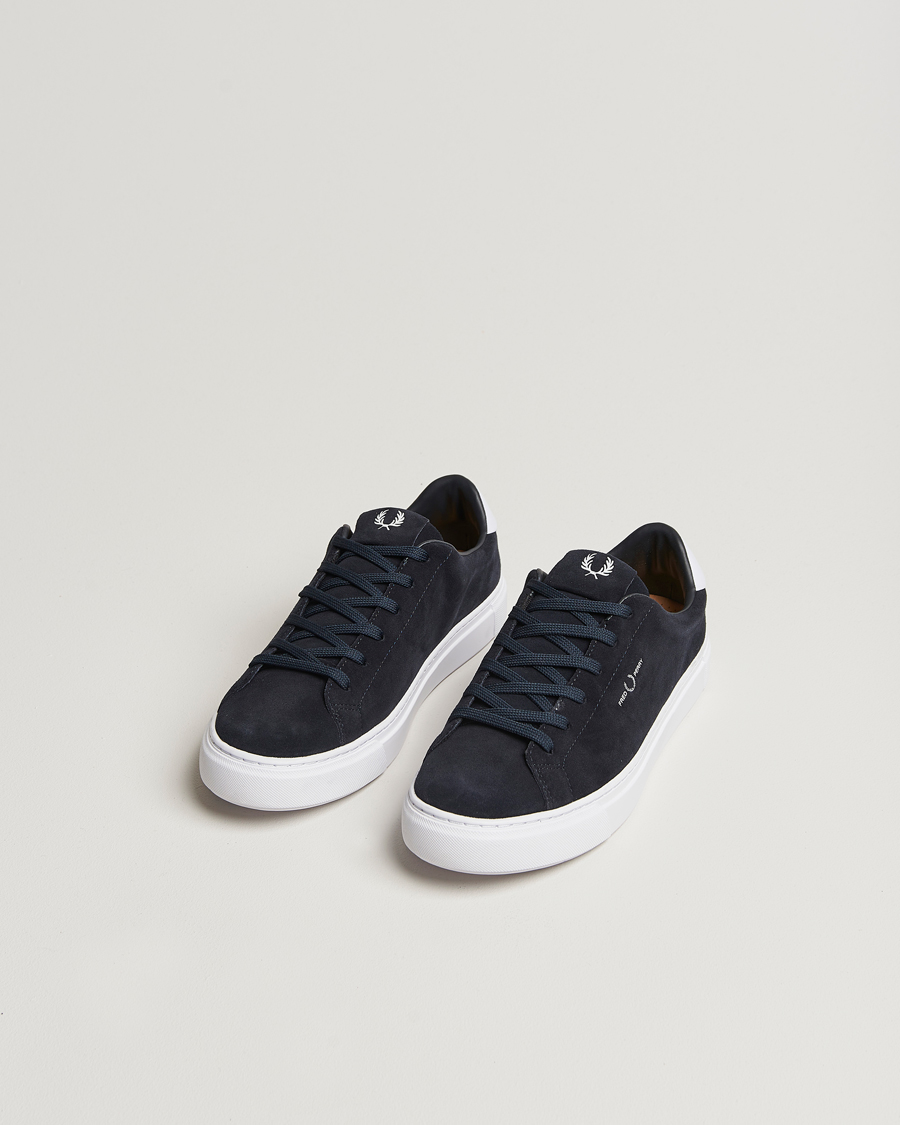 Men | Fred Perry B71 Suede Sneaker Navy | Fred Perry | B71 Suede Sneaker Navy