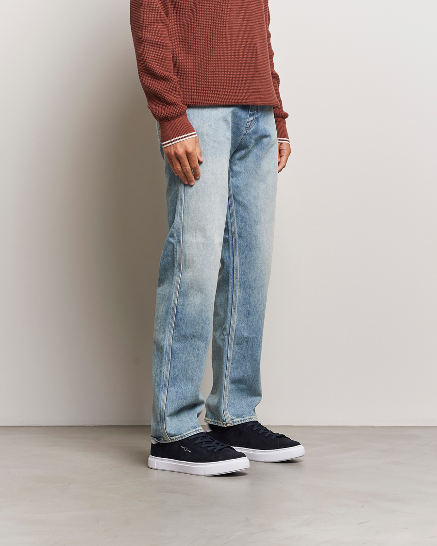 Men | Fred Perry B71 Suede Sneaker Navy | Fred Perry | B71 Suede Sneaker Navy