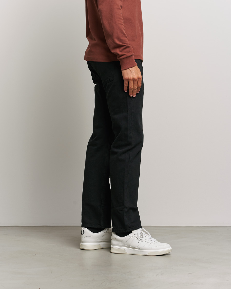 Men | Fred Perry B300 Textured Leather Sneaker White | Fred Perry | B300 Textured Leather Sneaker White
