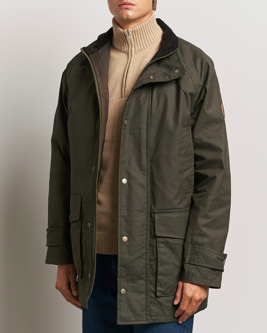 Men | Coats & Jackets | GANT | Double Decker Jacket Dark Sage