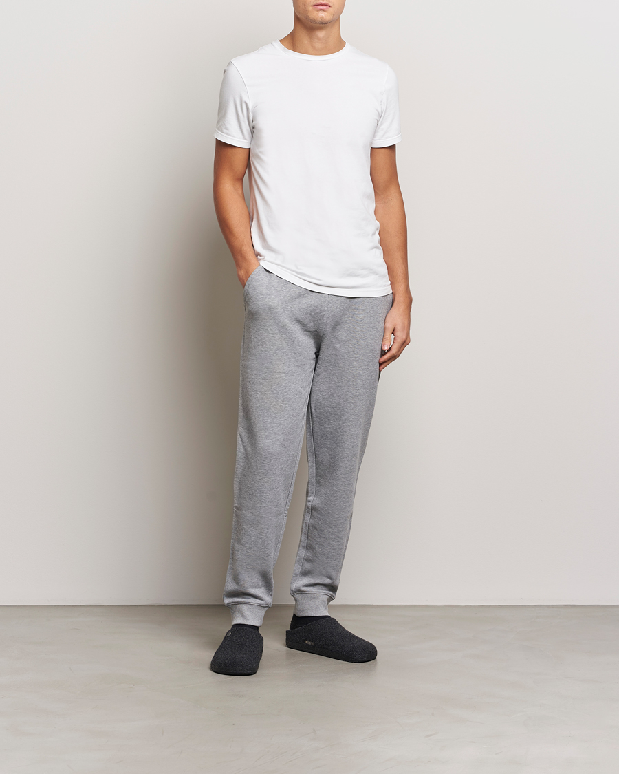 Men | Trousers | GANT | Original Sweatpant Grey Melange