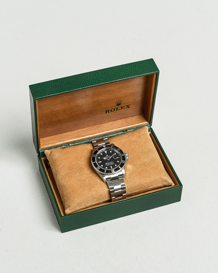 Men | Rolex Pre-Owned Submariner 16610 Silver | Rolex Pre-Owned | Submariner 16610 Silver