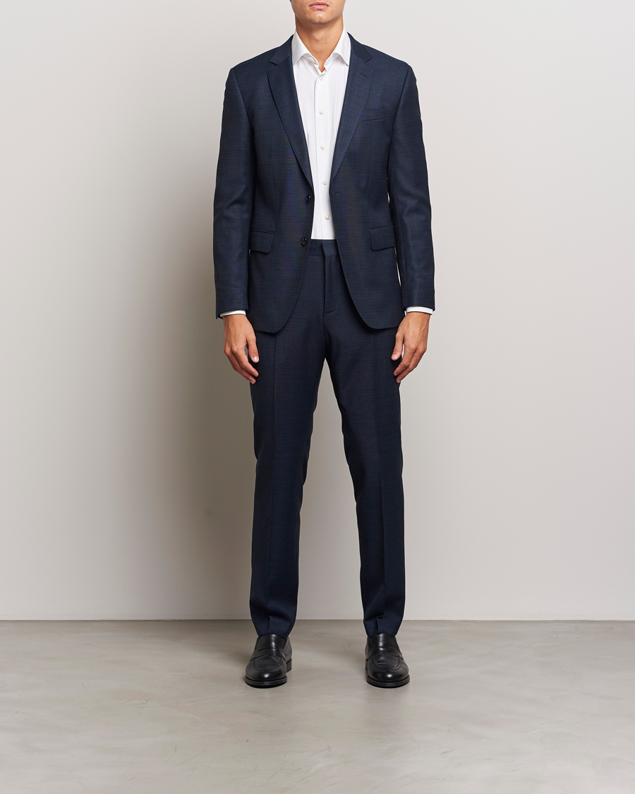 Men | BOSS BLACK Huge Wool Suit Open Blue | BOSS BLACK | Huge Wool Suit Open Blue