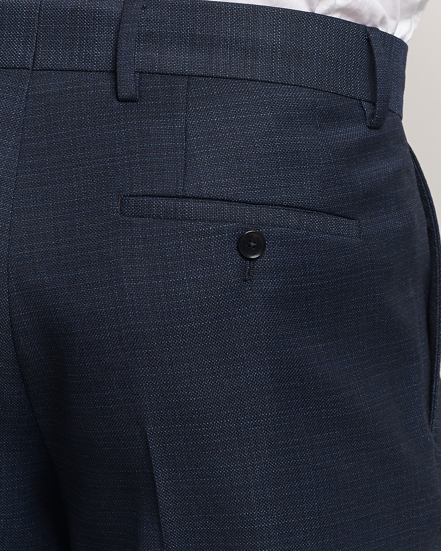 Men | Suits | BOSS BLACK | Huge Wool Suit Open Blue