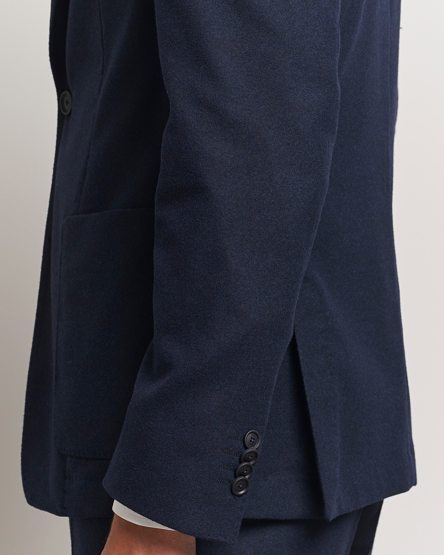 Men | Blazers | BOSS BLACK | Hanry Wool Tech Blazer Dark Blue