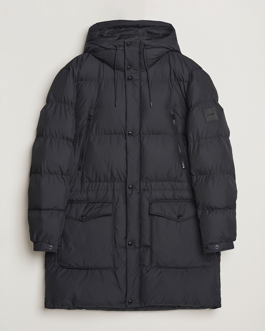Men | Coats & Jackets | BOSS BLACK | Condolo Puffer Parka Black